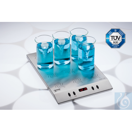2mag - MIX 12 XL Mehrstellenmagnetrührer für 12x 600 mL Bechergläser (hohe Form)